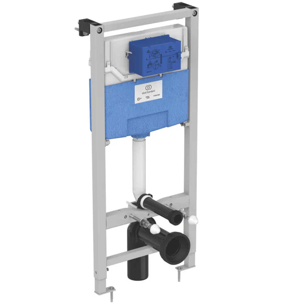 Ideal Standard Della Wall-Hung Rimless Toilet & Prosys Frame Dual-Flush 6Ltr 2 Ideal Standard Della Wall-Hung Rimless Toilet & Prosys Frame Dual-Flush 6Ltr - Image 2