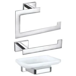 Aqualux York Cloakroom 3 Piece Set