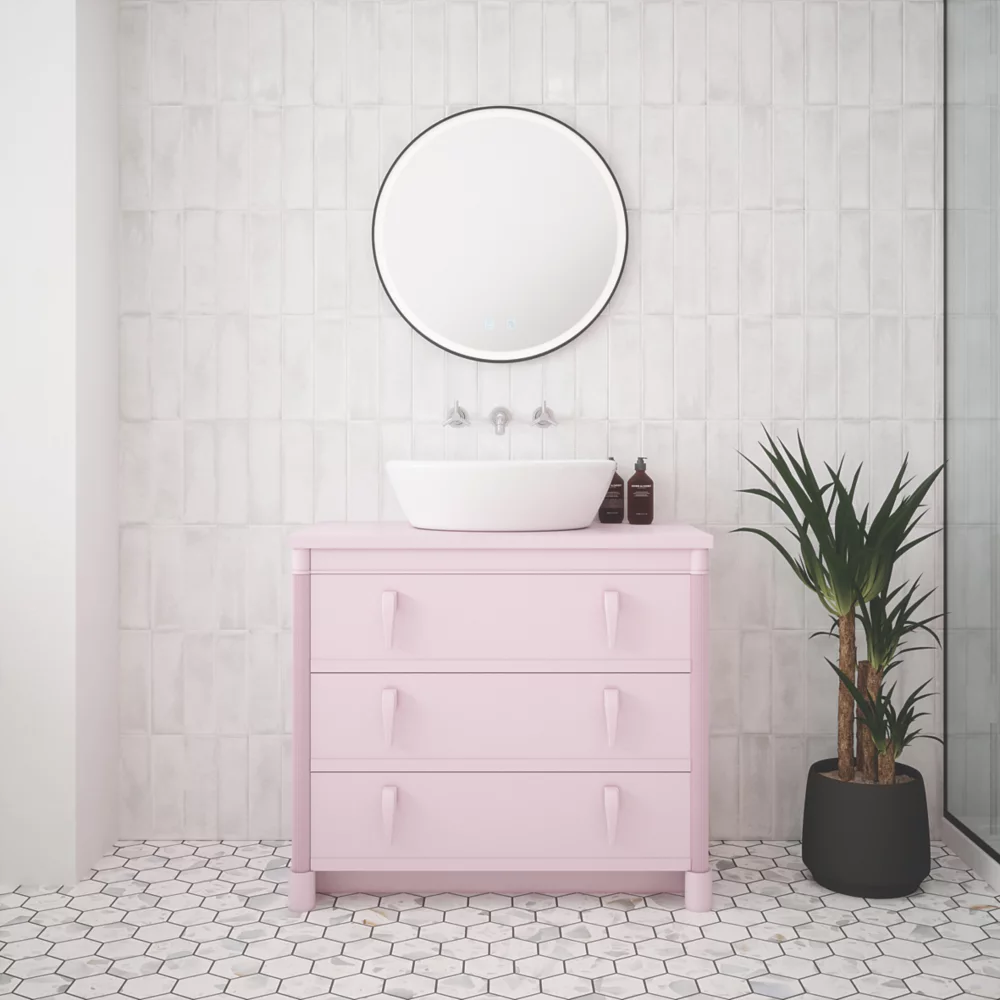 Light Tech Mirrors Grayson Round Illuminated LED Mirror With 3000lm LED Light 600 X 600mm - Image 3