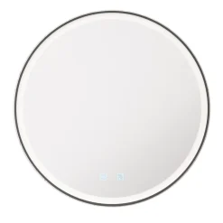 Light Tech Mirrors Grayson Round Illuminated LED Mirror With 3000lm LED Light 600 X 600mm
