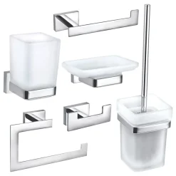Aqualux York Bathroom 6 Piece Set