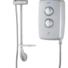 Triton T70gsi Satin Silver 9.5kW Manual Electric Shower