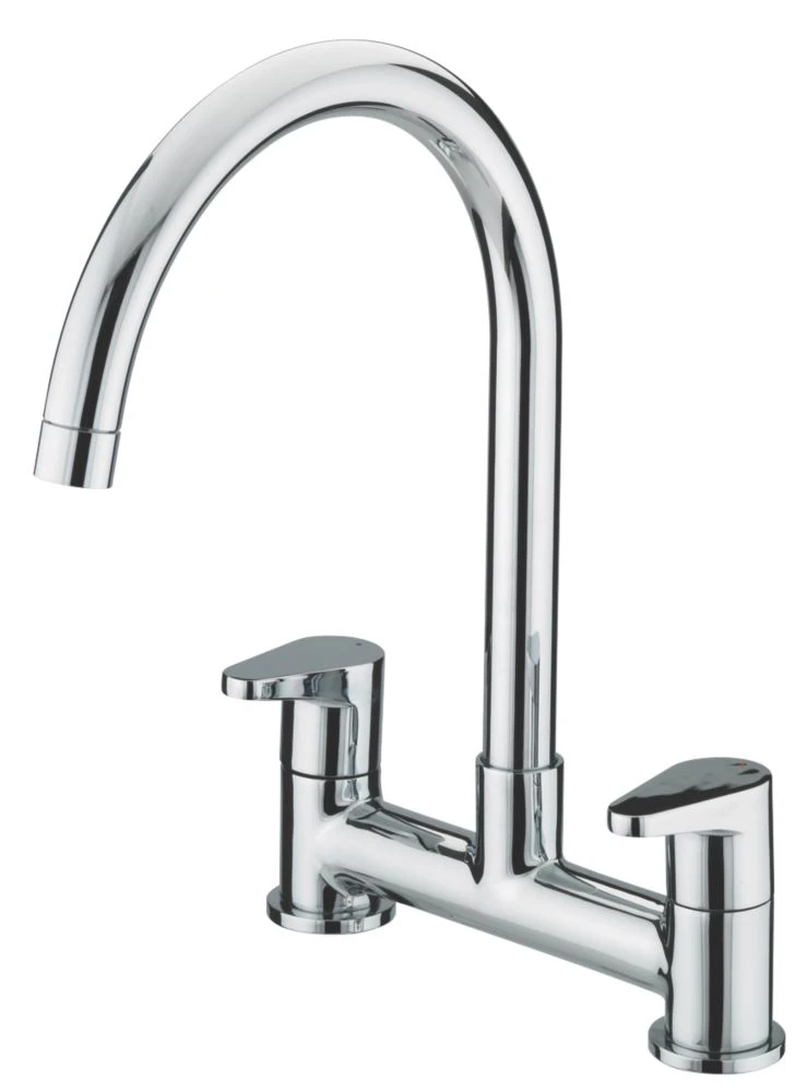 Bristan QST DSM C Quest Surface-Mounted Deck Sink Mixer Kitchen Tap Chrome