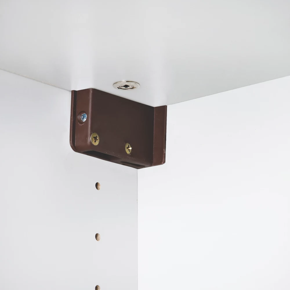 Suki Cabinet Suspension Hangers Brown 64 X 25 X 39mm 2 Pack - Image 3