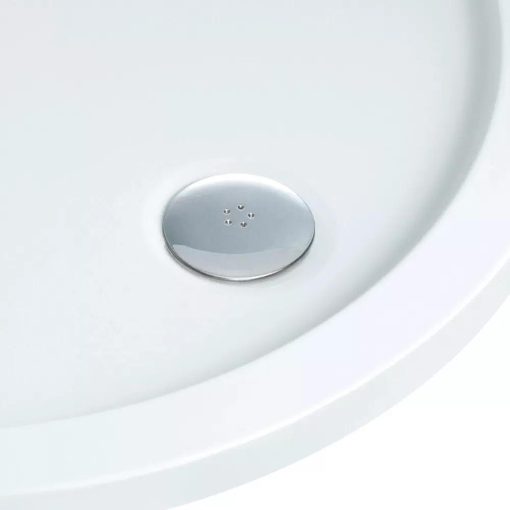 Essentials Quadrant Shower Tray White 900 X 900 X 40mm 2 Essentials Quadrant Shower Tray White 900 X 900 X 40mm - Image 2