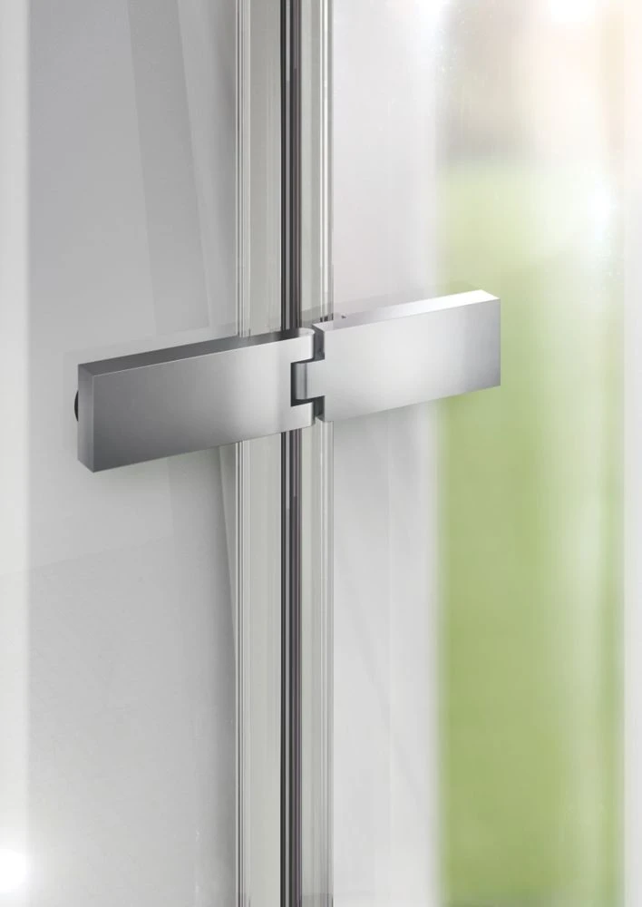 Aqualux Aquarius 8 Frameless Rectangular Hinged Shower Door 800 X 2000mm - Image 3