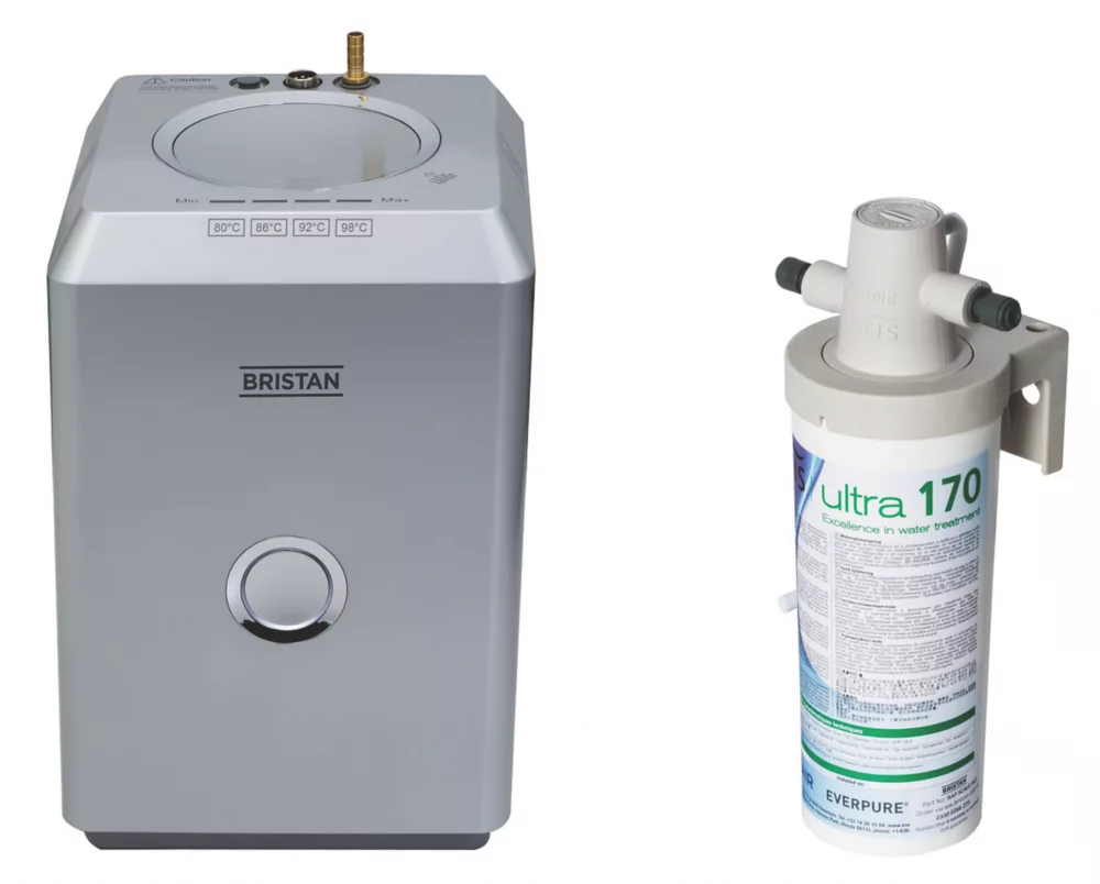 Bristan Gallery Rapid Boiling 4-in-1 Scale Filter Sink Mixer Chrome - Image 2