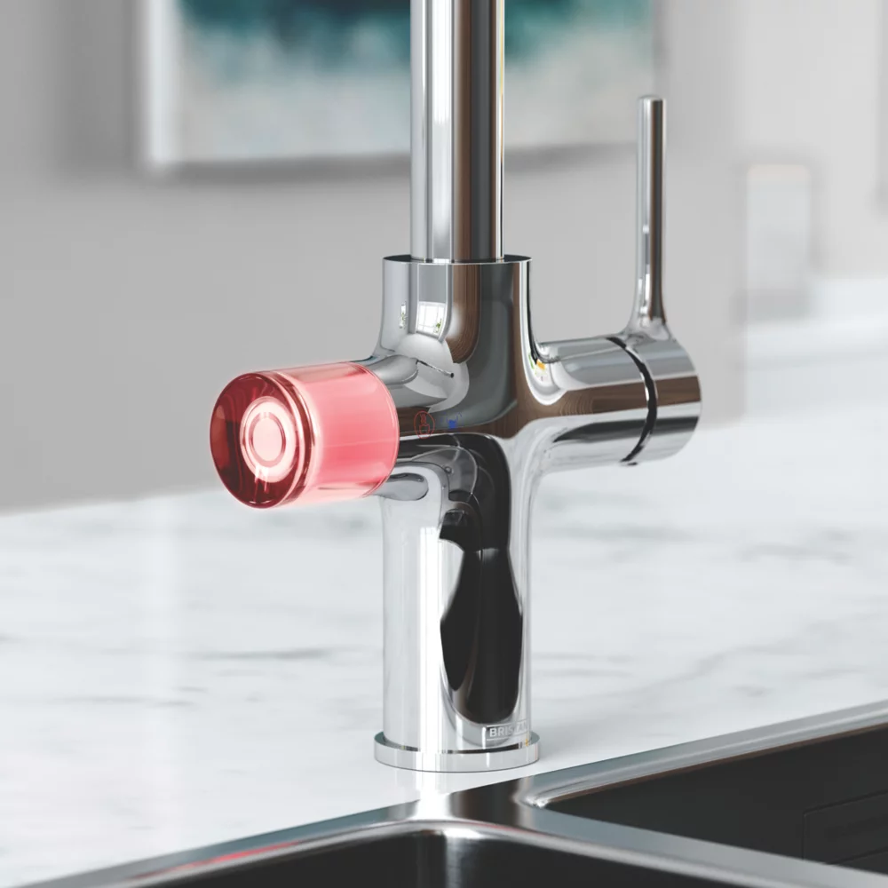 Bristan Gallery Rapid Boiling 4-in-1 Scale Filter Sink Mixer Chrome - Image 5