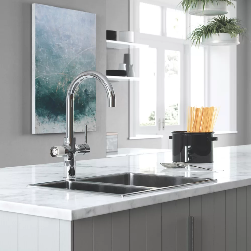 Bristan Gallery Rapid Boiling 4-in-1 Scale Filter Sink Mixer Chrome - Image 7