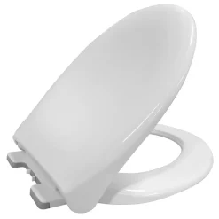 Essentials Soft-Close Toilet Seat Polypropylene White