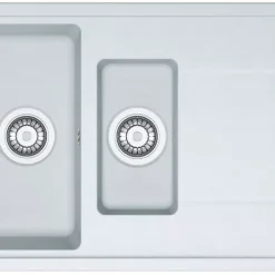 Franke Titan 1.5 Bowl Tectonite Sink White Reversible 970 X 500mm