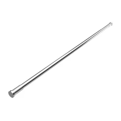 Croydex Tube Shower Rail Aluminium Chrome 1410-2600mm