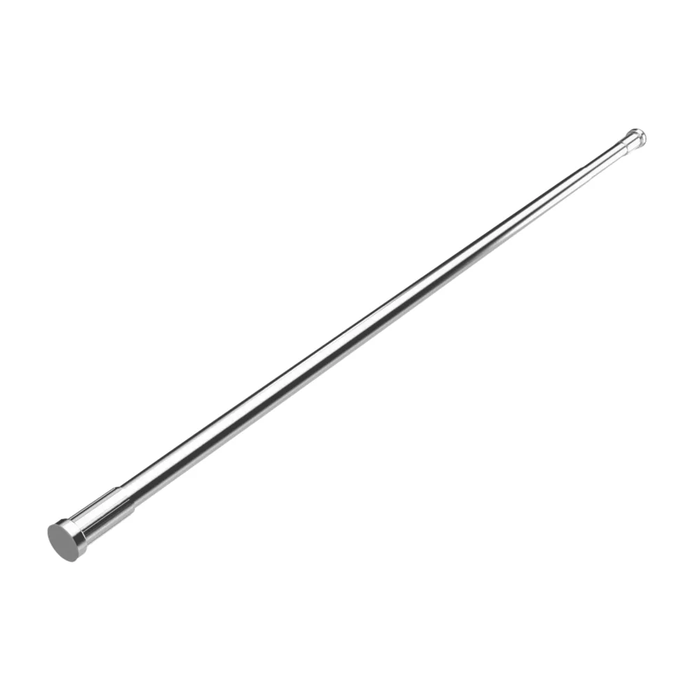 Croydex Tube Shower Rail Aluminium Chrome 1410-2600mm
