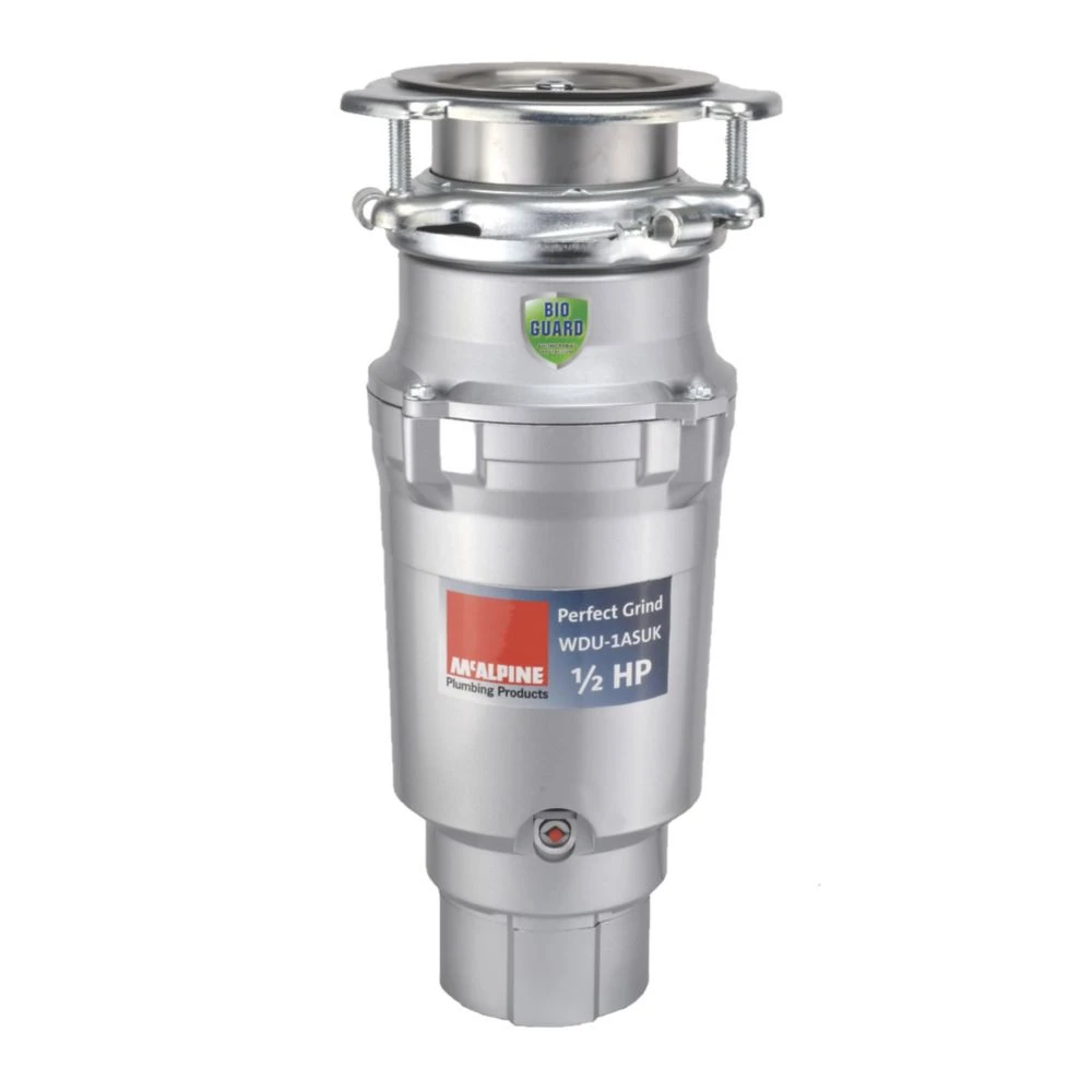 McAlpine WDU-1ASUK Food Waste Disposer With Built-In Air Switch