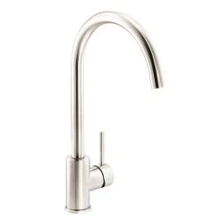 Abode Sway Kitchen Mixer Tap (Single Lever) Stainless Steel