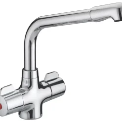 Bristan Manhattan Easyfit Monobloc Kitchen Sink Mixer Chrome
