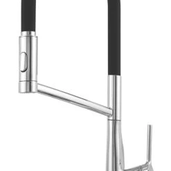 Clearwater Alasia Pull-Off Twin Spray Head Tap Chrome