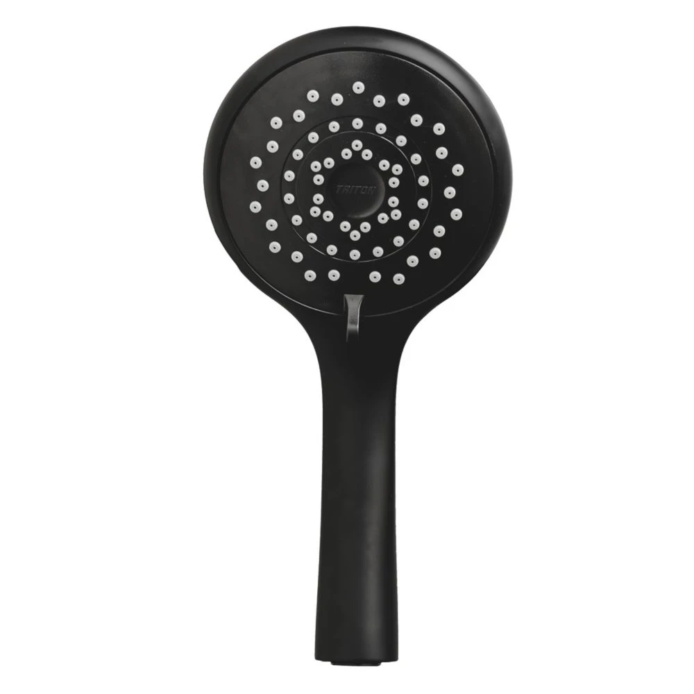Triton Amala Black With Brushed Brass Accents 9.5kW Electric Shower - Image 3