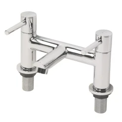 Swirl Essential Dual Lever Bath Filler Bathroom Taps