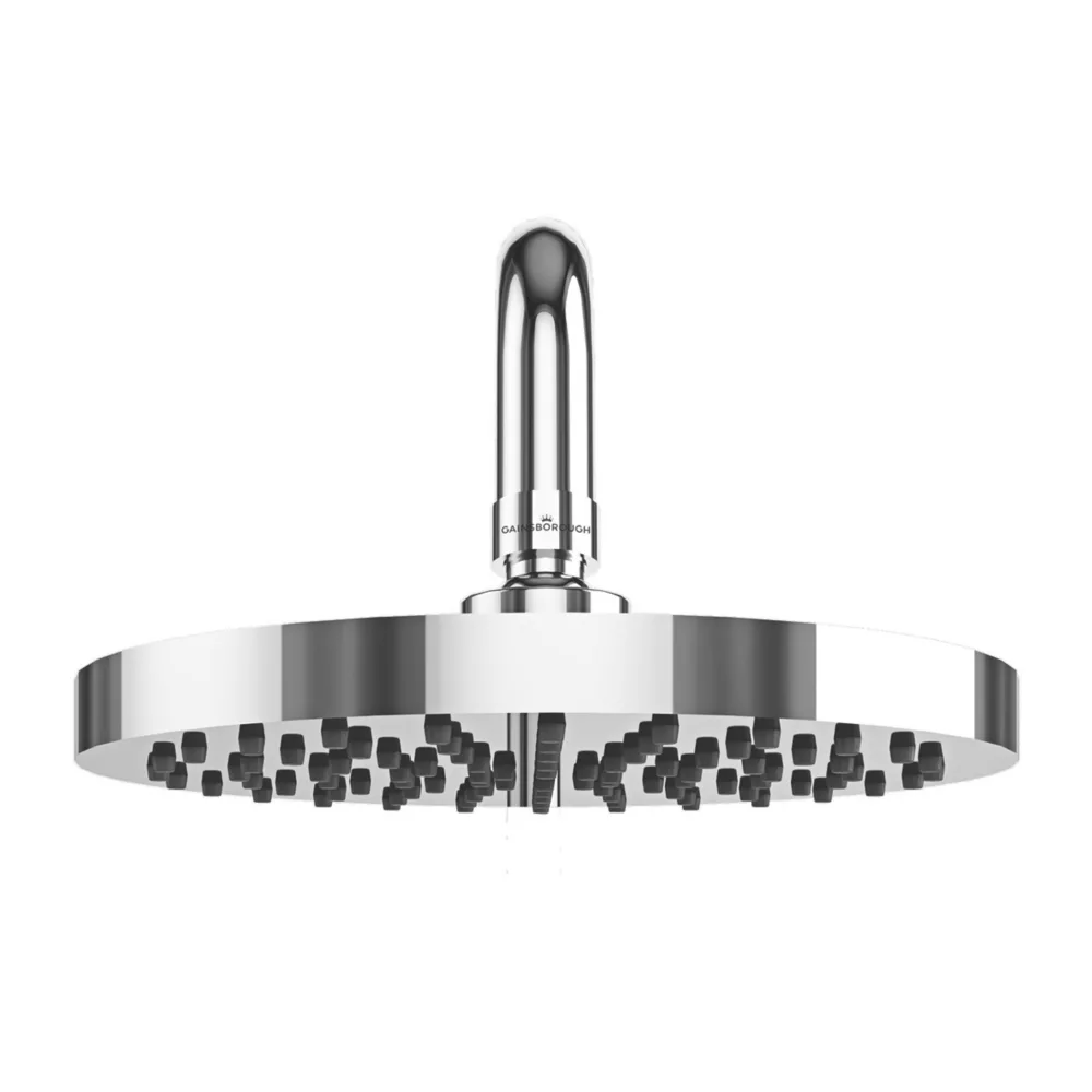 Gainsborough Round Dual Outlet HP Rear-Fed Exposed Chrome Thermostatic Cool Touch Mixer Shower - Image 3
