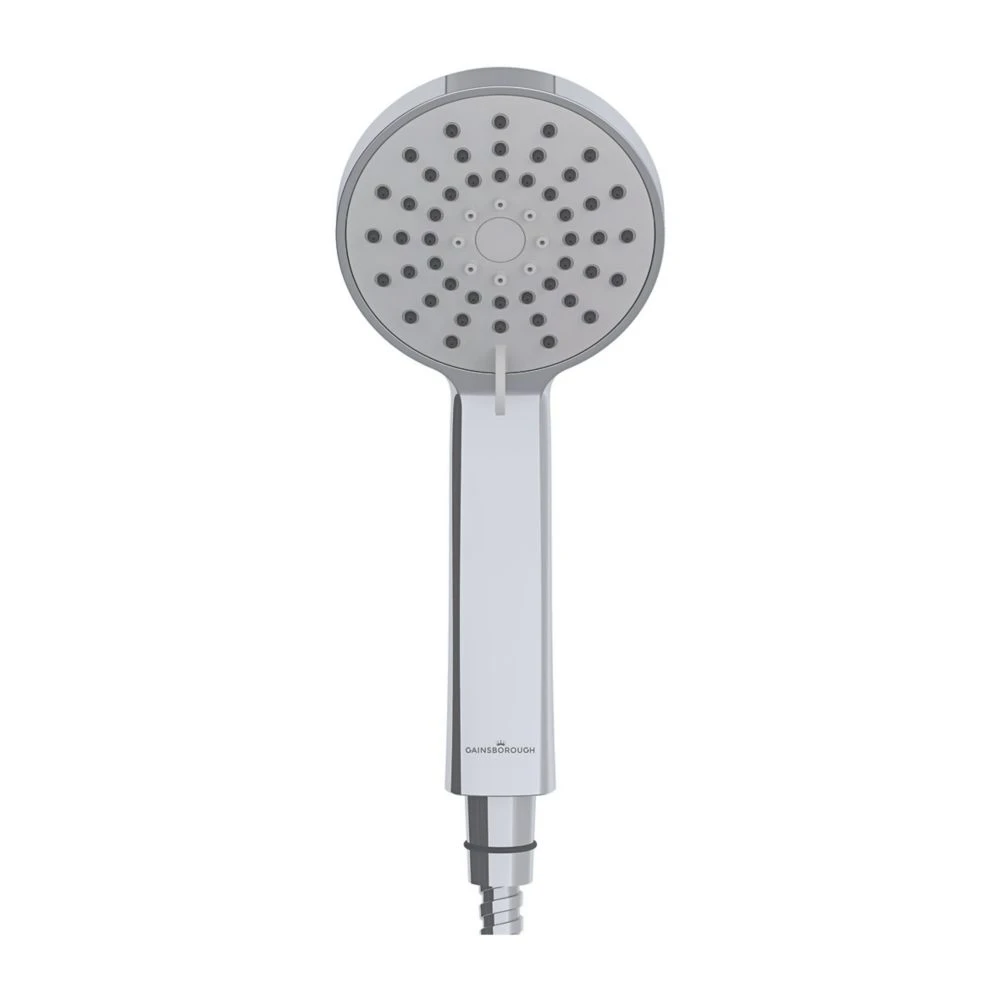 Gainsborough Round Dual Outlet HP Rear-Fed Exposed Chrome Thermostatic Cool Touch Mixer Shower - Image 4