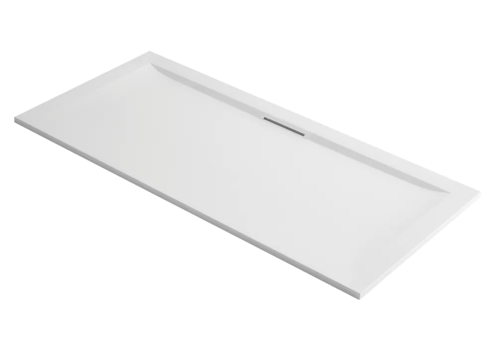 Mira Flight Level Rectangular Shower Tray White 1500 X 800 X 25mm 1 Mira Flight Level Rectangular Shower Tray White 1500 X 800 X 25mm