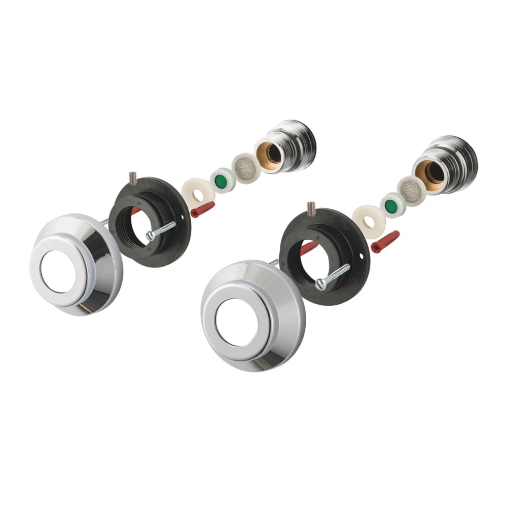 Triton Bar Mixer Bracket Chrome 67mm - Image 2