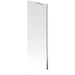 Aqualux Aquarius 6 Frameless Side Panel For Hinged Door Chrome 800mm