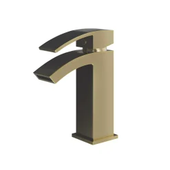 ETAL Kinlin Mono Basin Mixer Tap Brushed Brass