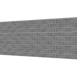 Splashwall Grey Alloy Splashback 2440 X 750 X 4mm