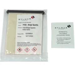 Maia Adhesive Sachet Beige Sparkle