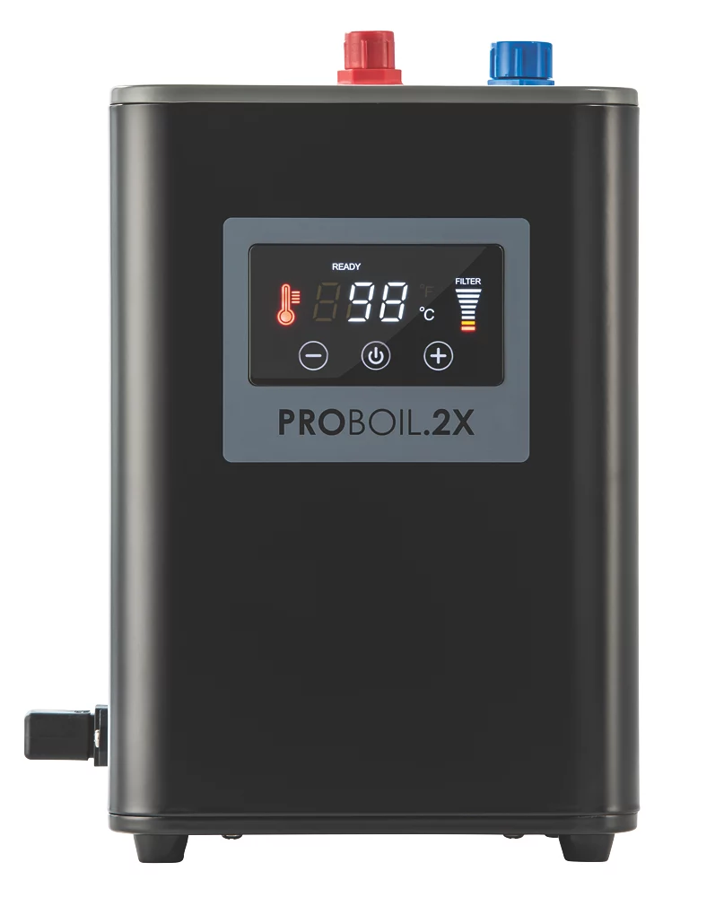 Essentials 3 In 1 Steaming Hot Water Tap Brushed Nickel - Image 2