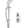Bristan Hourglass Rear-Fed Concealed Chrome Thermostatic Mixer Shower